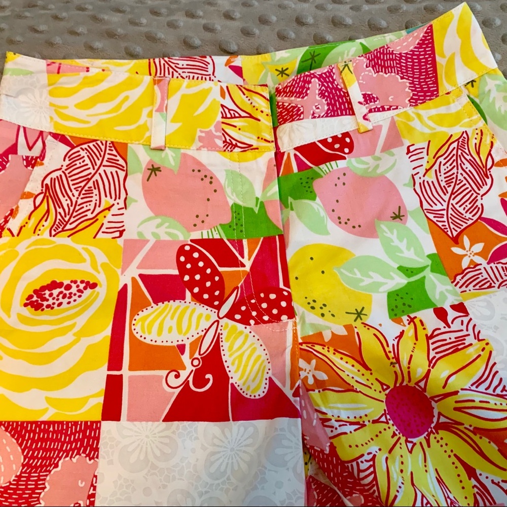 Lilly Pulitzer Patchwork Print Pants - image 3
